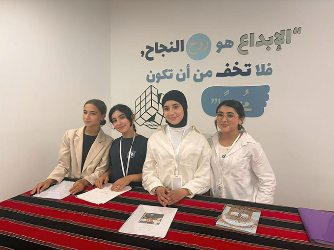 مشروع جذوري تحكي قصّتي في اعدادية دارالتربية والعلوم جلجولية